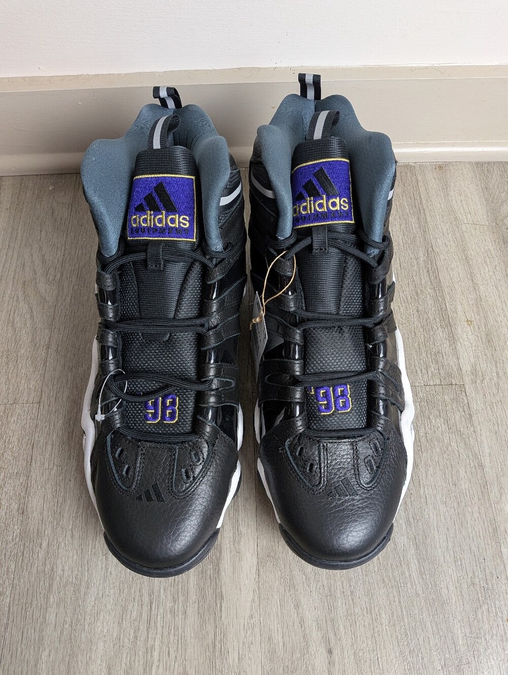 adidas Crazy 8 2024 "1998 All Star Game" Core Black Purple IG3738